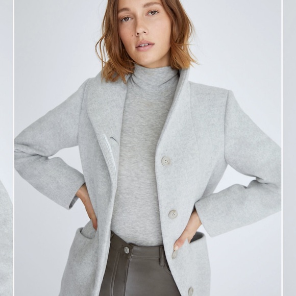 NWOT Wilfred | Wool Cocoon Coat - Picture 2 of 10